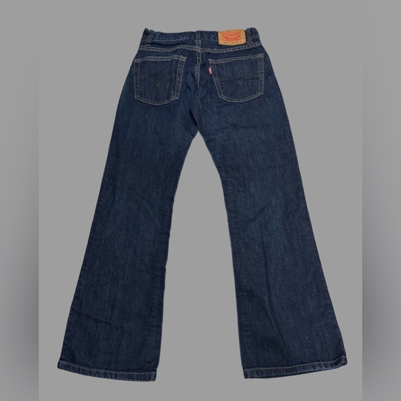 Girl’s Levi's Indigo Boot Cut Jeans - Picture 5 of 5